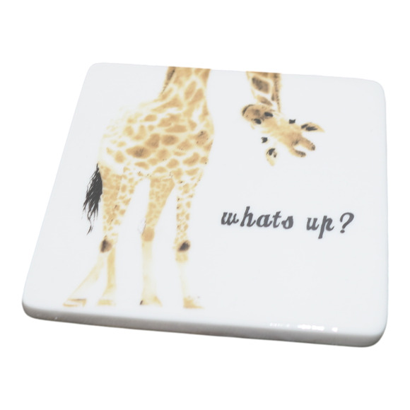 Inflatables Giraffe Mug with Saucer 16 oz Ceramic Coffee Tea Cup NWOT w Box NWOT - Picture 6 of 9